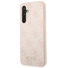 Заредете изображение във визуализатора на галерията – Guess GUHCSA54G4GFPI A54 A546 pink/pink hard case 4G Metal Gold Logo
