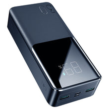 Заредете изображение във визуализатора на галерията – Joyroom power bank 15W 30000mAh PD QC3.0 AFC black (JR-T015)
