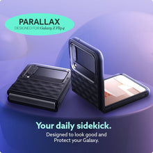 Заредете изображение във визуализатора на галерията – CASEOLOGY PARALLAX GALAXY WITH FLIP 4 MATTE BLACK
