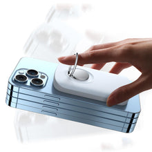 Заредете изображение във визуализатора на галерията – Joyroom inductive power bank 6000mAh with ring and stand up to 20W white (JR-W030)
