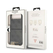 Заредете изображение във визуализатора на галерията – Original Case GUESS - hardcase 4G Charms Collection GUHCZF4GF4GGR for Samsung Galaxy Z Flip 4 Grey

