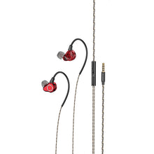 Заредете изображение във визуализатора на галерията – Borofone Earphones BM88 Sea with microphone red

