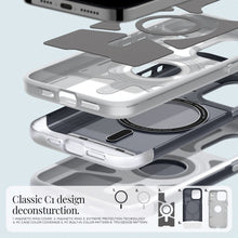 Заредете изображение във визуализатора на галерията – SPIGEN Classic C1 Mag compatible with MagSafe for IPHONE 15 PRO graphite
