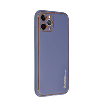Заредете изображение във визуализатора на галерията – LEATHER Case for IPHONE 15 PLUS blue
