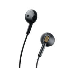 Заредете изображение във визуализатора на галерията – Joyroom Wired Series JR-EW05 wired headphones - black
