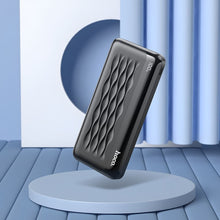 Заредете изображение във визуализатора на галерията – Hoco power bank 10 000mah lcd + pd20w + qc3.0 j90 black
