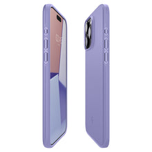 Заредете изображение във визуализатора на галерията – Spigen Thin Fit case for iPhone 15 Pro - purple
