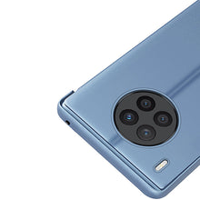 Заредете изображение във визуализатора на галерията – Clear View Case cover for Huawei nova 8i cover with a flap black
