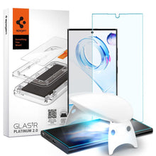 Заредете изображение във визуализатора на галерията – TEMPERED GLASS Spigen GLAS.TR PLATINUM GALAXY S23 ULTRA CLEAR
