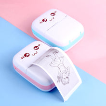 Заредете изображение във визуализатора на галерията – Thermal printer mini cat HURC9 - pink
