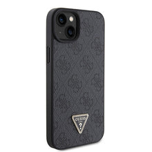 Заредете изображение във визуализатора на галерията – Original Case GUESS hardcase Crossbody 4G Metal Logo GUHCP15MP4TDSCPK for Iphone 15 Plus black

