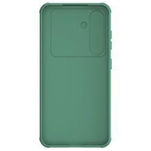 Заредете изображение във визуализатора на галерията – Nillkin CamShield Pro armored case with camera cover for Samsung Galaxy S24+ - green
