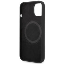 Заредете изображение във визуализатора на галерията – BMW M Silicone Pattern MagSafe Case for iPhone 15/14/13 - Black
