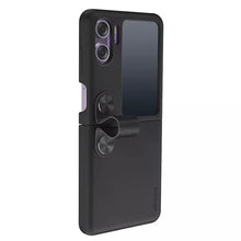Заредете изображение във визуализатора на галерията – Nillkin Flex Flip Finger Strap Silicone Case for Oppo Find N2 Flip black
