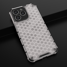 Заредете изображение във визуализатора на галерията – Honeycomb case for iPhone 14 Pro armored hybrid cover blue
