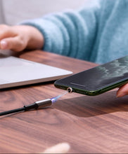 Заредете изображение във визуализатора на галерията – Baseus Zinc magnetic USB cable - Lightning 1.5A 2m black (CALXC-I01)
