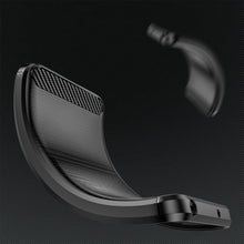 Заредете изображение във визуализатора на галерията – Carbon Case cover for T-Mobile Revvl 6 5G flexible silicone carbon cover black
