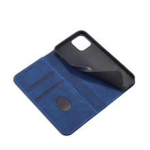 Заредете изображение във визуализатора на галерията – Magnet Fancy Case for Samsung Galaxy A23 5G Cover with Flip Wallet Stand blue
