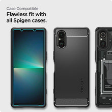 Заредете изображение във визуализатора на галерията – TEMPERED GLASS Spigen ALM GLAS.TR 2-PACK SONY XPERIA 5 V CLEAR
