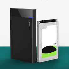 Заредете изображение във визуализатора на галерията – Ugreen adapter enclosure for SATA 2.5'' 6TB drive USB-C 3.0 black (US221)
