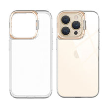 Заредете изображение във визуализатора на галерията – Liavec Transparent TPU Case for Iphone 15 Plus gold
