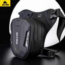 Заредете изображение във визуализатора на галерията – WILDMAN Bag L1 waterproof 3L on waist and thigh
