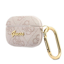 Заредете изображение във визуализатора на галерията – Guess GUAP4GSMP AirPods Pro cover różowy/pink 4G Script Metal Collection
