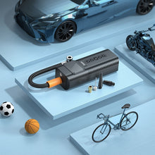 Заредете изображение във визуализатора на галерията – HOCO air pump for cars / bikes / motorcycles / bicycles / basketball etc. Roys PH55 black
