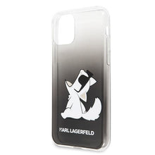 Заредете изображение във визуализатора на галерията – Karl Lagerfeld KLHCN58CFNRCBK iPhone 11 Pro hardcase czarny/black Choupette Fun
