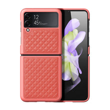 Заредете изображение във визуализатора на галерията – Dux Ducis Venice case for Samsung Galaxy Z Flip 4 leather case red
