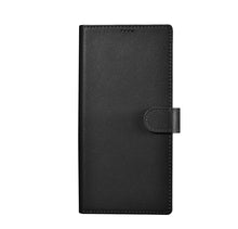 Заредете изображение във визуализатора на галерията – iCarer Wallet Case for Samsung Galaxy S23 Ultra leather case wallet black
