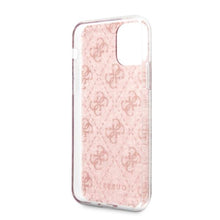 Заредете изображение във визуализатора на галерията – Guess GUHCN65PCU4GLPI iPhone 11 Pro Max różowy/pink hard case 4G Glitter
