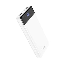 Заредете изображение във визуализатора на галерията – Hoco power bank 10 000mah 2a 2xusb + type c j84 cool white - TopMag
