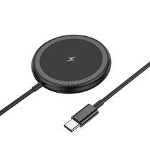 Заредете изображение във визуализатора на галерията – Borofone Wireless induction charger BQ27 Pole magnetic 15W black
