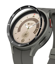 Заредете изображение във визуализатора на галерията – Ringke Inner Bezel Styling Overlay Cover for Samsung Galaxy Watch 5 Pro 45mm Stainless Steel for Watch Case Inner Ring Black
