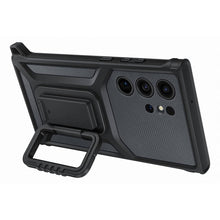 Заредете изображение във визуализатора на галерията – Samsung Rugged Gadget Case for Samsung Galaxy S23 Ultra Rugged Cover Ring Holder Stand Gray (EF-RS918CBEGWW)
