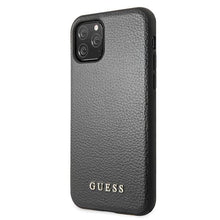 Заредете изображение във визуализатора на галерията – Guess GUHCN58IGLBK iPhone 11 Pro czarny/black hard case Iridescent

