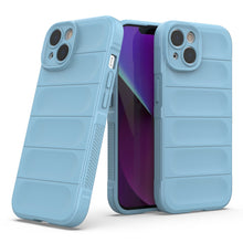Заредете изображение във визуализатора на галерията – Magic Shield Case case for iPhone 14 flexible armored case light blue
