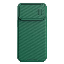 Заредете изображение във визуализатора на галерията – Nillkin CamShield S Case for iPhone 14 Pro Max armored cover camera cover green
