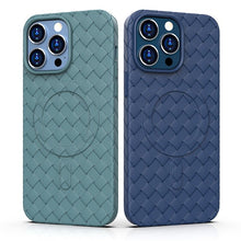 Заредете изображение във визуализатора на галерията – Woven Case for iPhone 13 Pro Max - Purple
