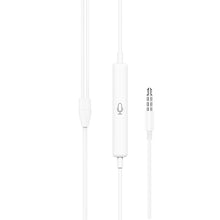 Заредете изображение във визуализатора на галерията – Borofone Earphones BM80 Magnificent with microphone white
