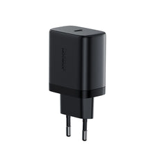 Заредете изображение във визуализатора на галерията – Joyroom JR-TCF11 fast charger up to 25W + USB-C / USB-C cable 1m - black
