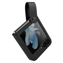 Заредете изображение във визуализатора на галерията – Nillkin Flex Flip Case with Hanger and Stand for Samsung Galaxy Z Flip 5 - Black
