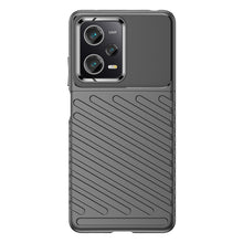 Заредете изображение във визуализатора на галерията – Thunder Case for Xiaomi Poco X5 Pro 5G / Redmi Note 12 Pro silicone armor case black
