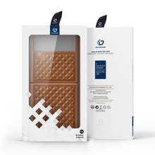 Заредете изображение във визуализатора на галерията – Dux Ducis Venice case for Samsung Galaxy Z Flip 4 leather case brown
