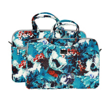 Заредете изображение във визуализатора на галерията – Wonder Briefcase Laptop 13-14 inches white poppies
