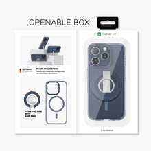 Заредете изображение във визуализатора на галерията – Amazing Thing Titan Pro Mag Ring Grip Case IP156.1PTRBU for Iphone 15 Pro navy
