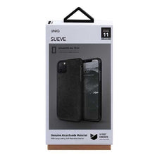 Заредете изображение във визуализатора на галерията – UNIQ etui Sueve iPhone 11 Pro czarny/charcoal black
