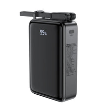 Заредете изображение във визуализатора на галерията – Acefast M4 PD 67W 20000mAh Powerbank with built-in cable - black
