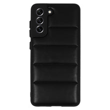 Заредете изображение във визуализатора на галерията – Leather 3D Case for Samsung Galaxy S21 FE design 2 black
